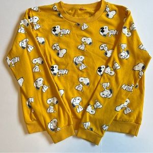 Snoopy AOP crewneck